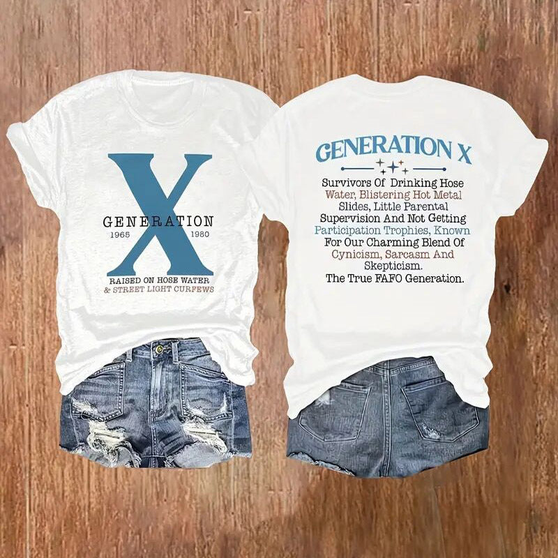 Ženska Casual Majica s Kratkim Rukavima – Ljetni Hit s Trendy Printom | S-XXL