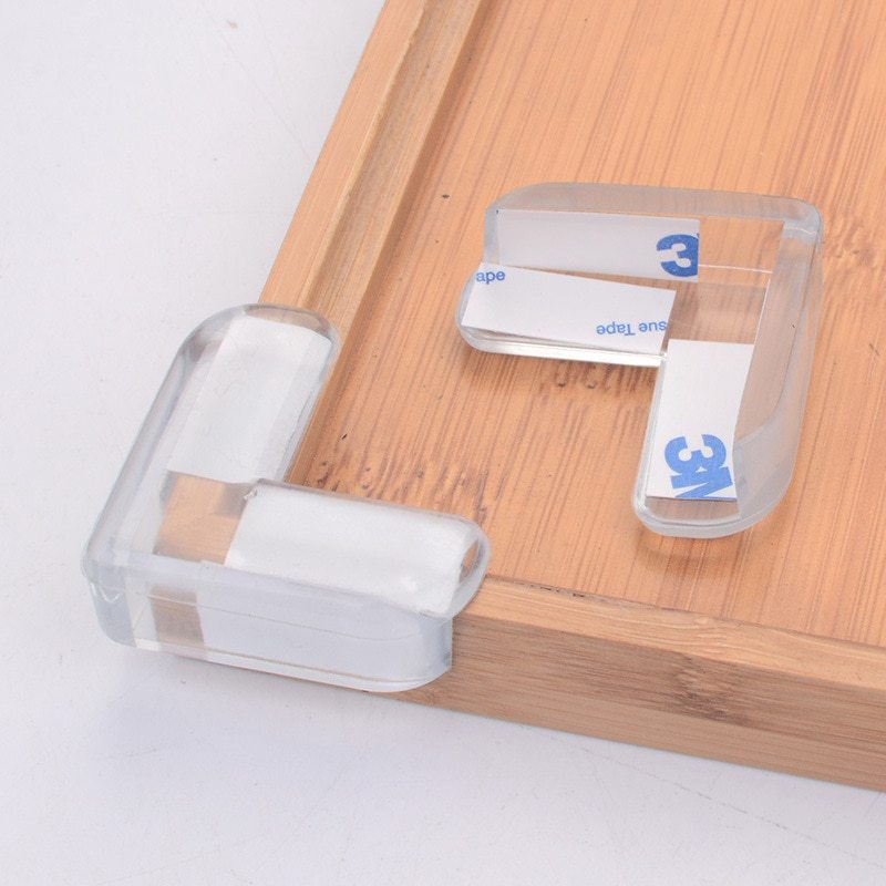 SafeEdge™ Zaštita za Stolne Rubove – Debeli L-Oblik, Visokokvalitetni PVC s 3M Ljepilom