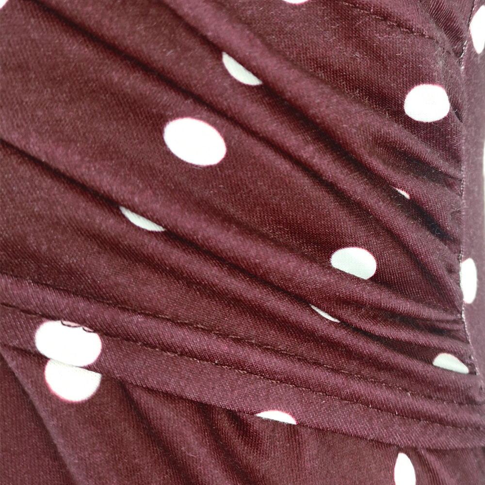 Elegantna Bluza s Dubokim V-Izrezom i Printom | Dugih Rukava | Chic Jesensko-Proljetni Stil