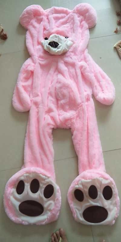 🧸 Veliki Plišani Medvjed – Kožni Omotač za Personaliziranu Igru i Dekoraciju