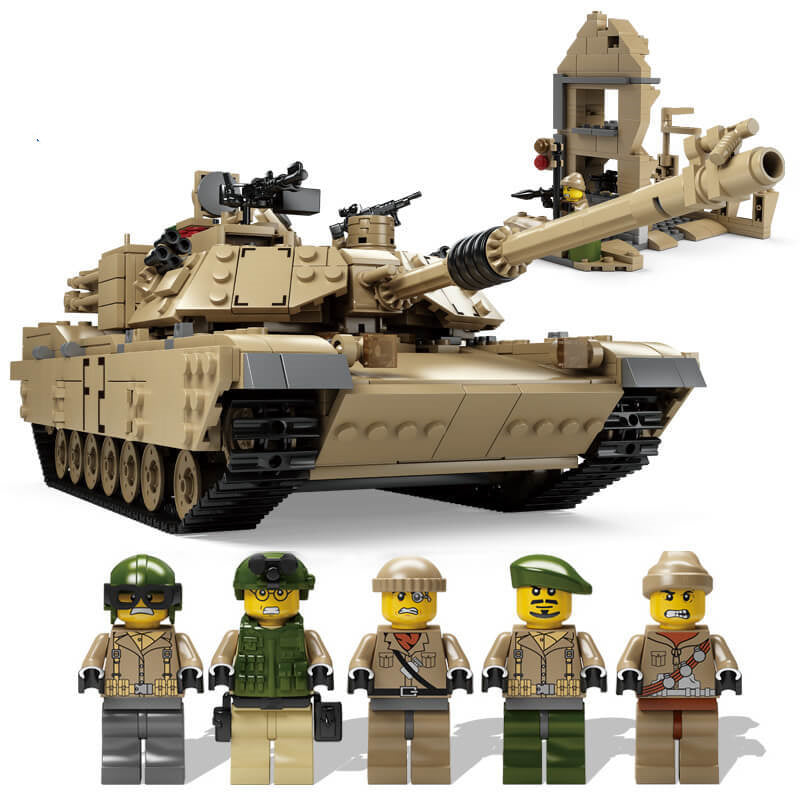 š§± BrickTank ā GraÄevinski Tenk od Kockica za Sastavljanje (Eko ABS Materijal)