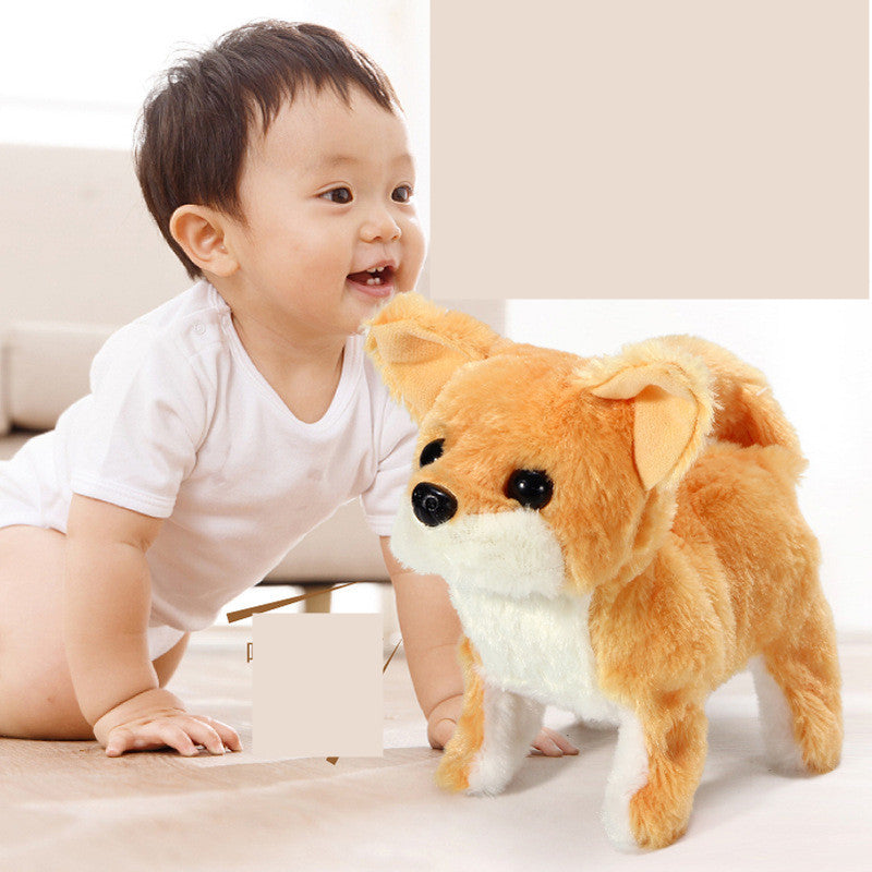 🐾 CuteWalk Robot Pas – Interaktivni Šaptač s Hodajućim i Ljuljajućim Repom