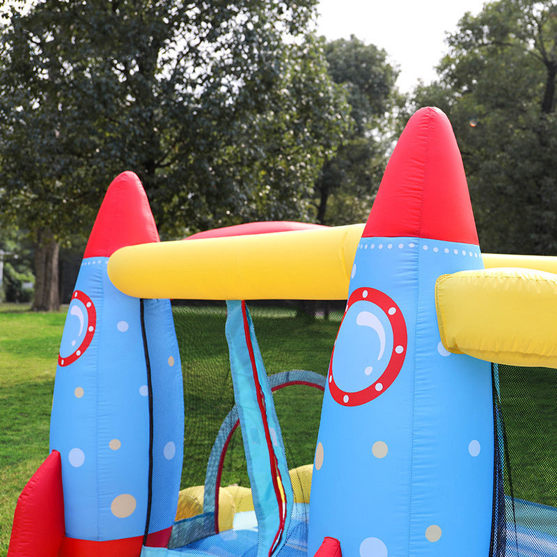 🚀 Rocket Castle – Napuhujući Dvorac Iz Svemira za Djecu od 3 do 12 Godina!