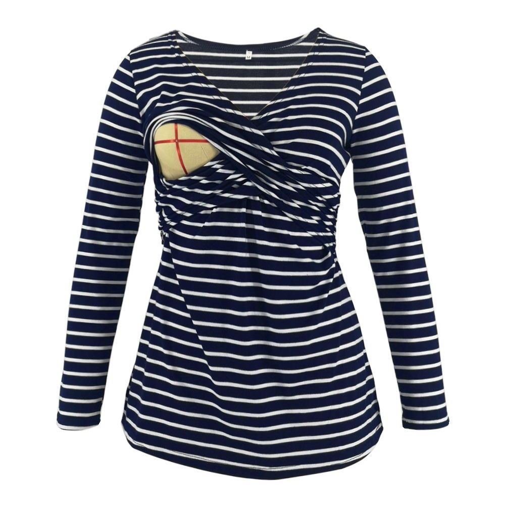 Elegantna Bluza s Dubokim V-Izrezom i Printom | Dugih Rukava | Chic Jesensko-Proljetni Stil