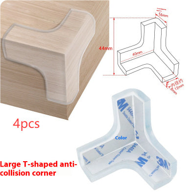 SafeEdge™ Zaštita za Stolne Rubove – Debeli L-Oblik, Visokokvalitetni PVC s 3M Ljepilom