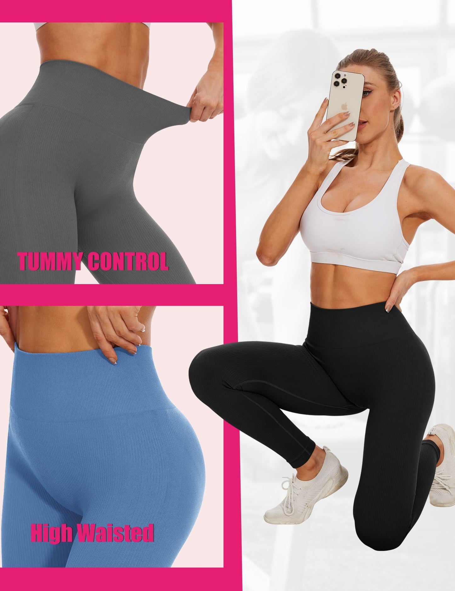 Visokostručne Elastične Tajice – Ankle Cut | Poliester & Spandex | Udobnost i Stil