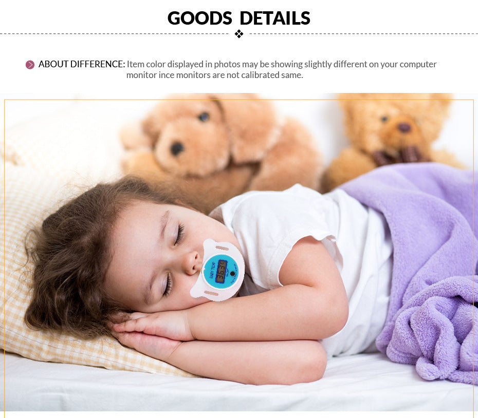 🌡️ Pacifier Thermometer – Precizno Mjerenje Temperature za Najmlađe