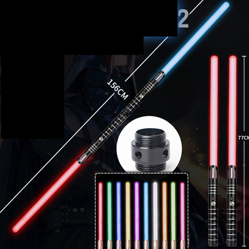 ⚔️ Galaxy Force 2-u-1 Lightsaber – Metalni Svjetlosni Mač sa Zvukom, Svjetlima i Produžetkom do 156 cm