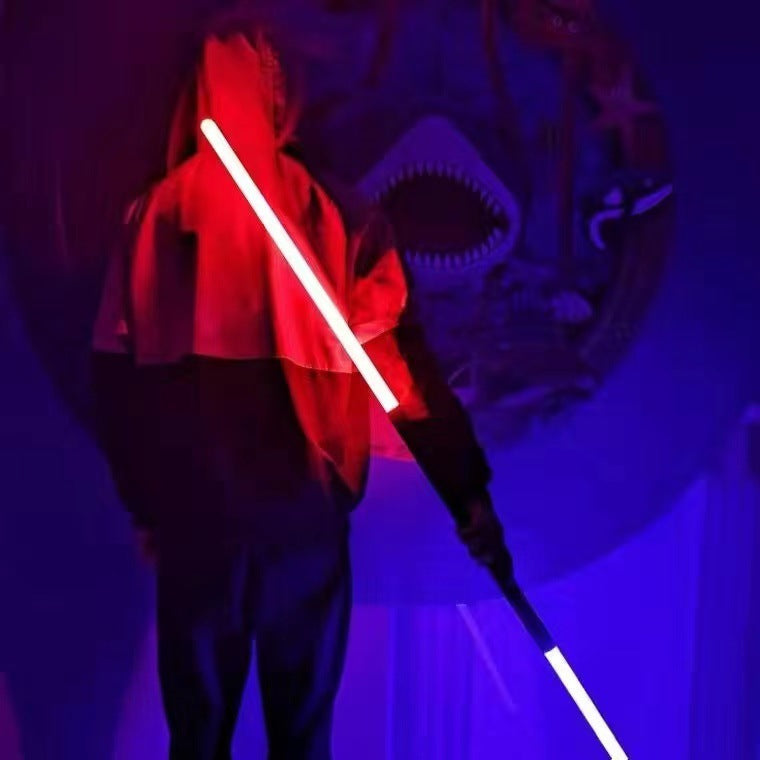 ⚔️ Galaxy Force 2-u-1 Lightsaber – Metalni Svjetlosni Mač sa Zvukom, Svjetlima i Produžetkom do 156 cm