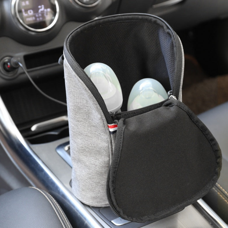 ThermiGo™ Grijač za Dječje Bočice – Dvostruki Grijač s Auto Punjačem i Prikazom Temperature