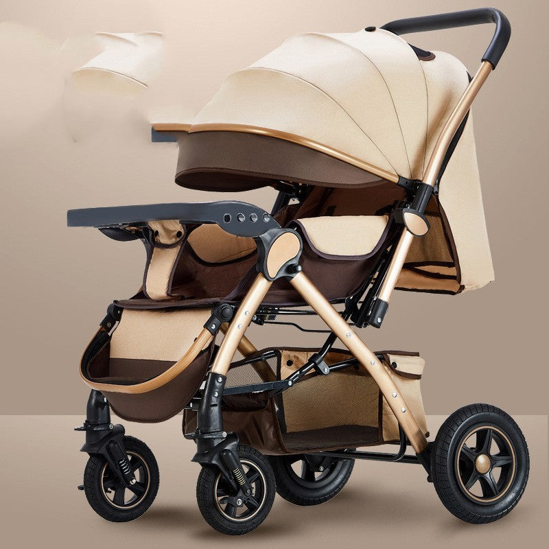 Elegance™ Premium Višenamjenska Kolica za Bebe – Ekskluzivna Lokalna Zlatna Edicija (Više Stilova)