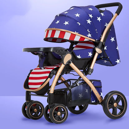 Elegance™ Premium Višenamjenska Kolica za Bebe – Ekskluzivna Lokalna Zlatna Edicija (Više Stilova)