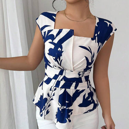 Ženska Slim Fit Majica s Listićima – Elegantni Pulover za Svaki Dan | S–XL