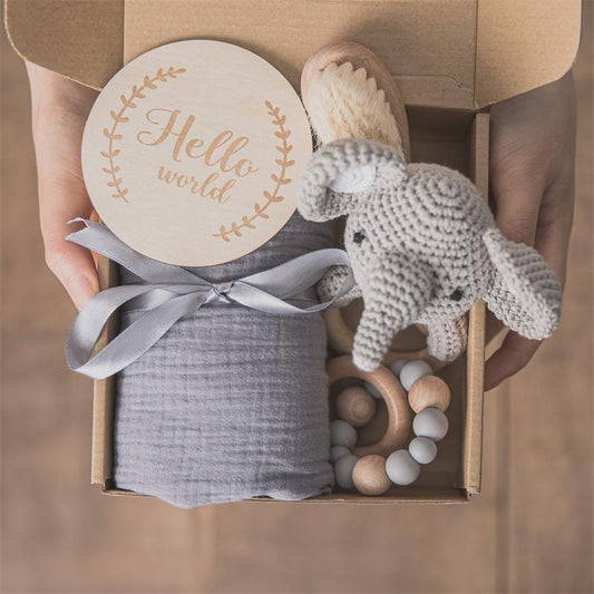🎁 BabyCare Poklon Set za Kupanje i Igru – 6-dijelni Komplet s Igračkama, Ručnikom i Dodacima