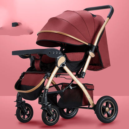 Elegance™ Premium Višenamjenska Kolica za Bebe – Ekskluzivna Lokalna Zlatna Edicija (Više Stilova)