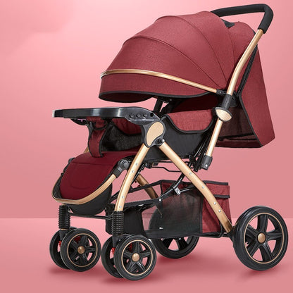 Elegance™ Premium Višenamjenska Kolica za Bebe – Ekskluzivna Lokalna Zlatna Edicija (Više Stilova)
