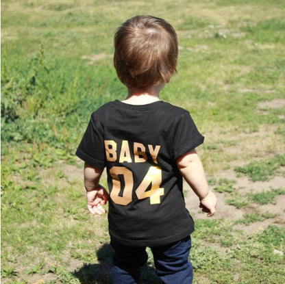 FamilyPrint™ Pamučne Majice s Printom – Kratki Rukav, Usklađeni Stil za Mamu, Tatu i Djecu