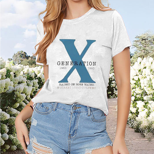 Ženska Casual Majica s Kratkim Rukavima – Ljetni Hit s Trendy Printom | S-XXL