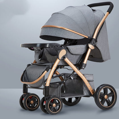 Elegance™ Premium Višenamjenska Kolica za Bebe – Ekskluzivna Lokalna Zlatna Edicija (Više Stilova)